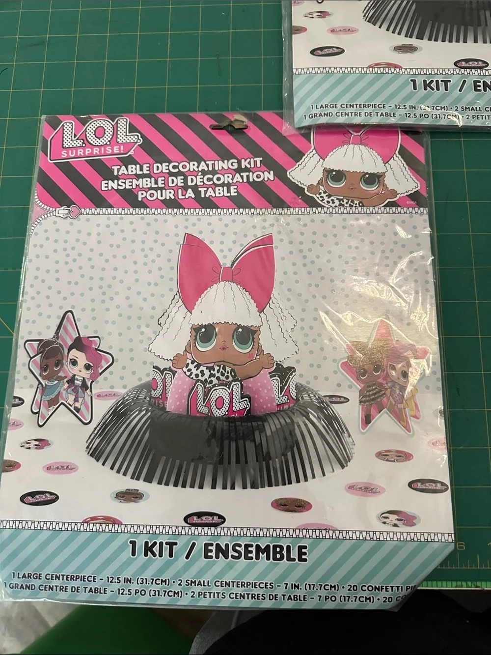 L.O.L. Surprise! Pink White Black Party Table Decorations Kit